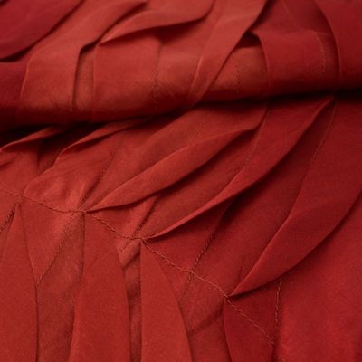 Alternate image for Silk Scarf in Claret Red from Thailand Evolving Lipstick