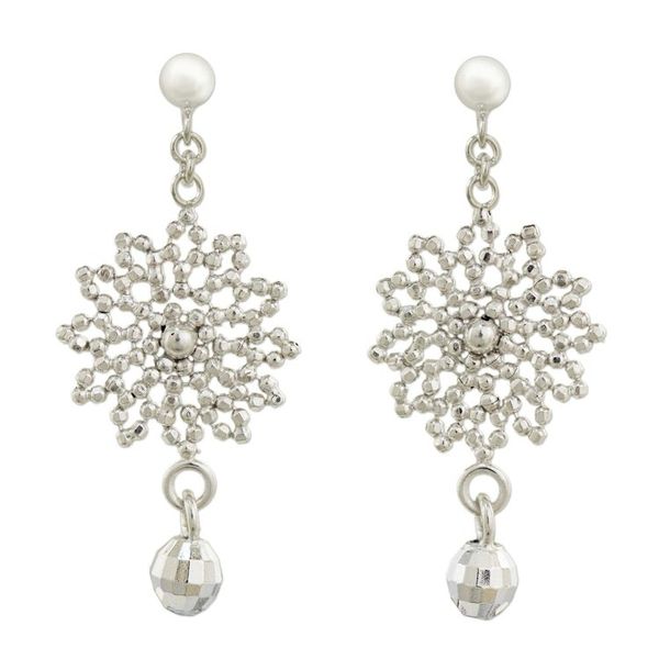 Alternate image for Bright Star Earrings Fair Trade Handcrafted 925 Jewelry Siam Star