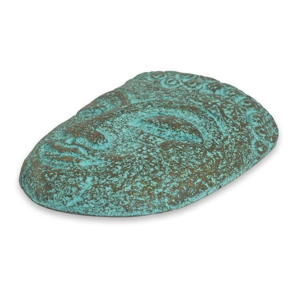 Alternate image for Buddha Portrait Handmade Recycled Paper Wall Sculpture Inspiring Young Buddha