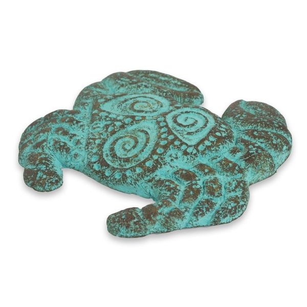 Alternate image for Recycled Paper Crab 5-in Wall Ornament Handmade in Thailand Prosperous Crab