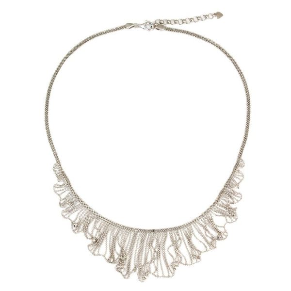 Alternate image for Thai Handcrafted Sterling Silver Waterfall Necklace Dancing Breeze