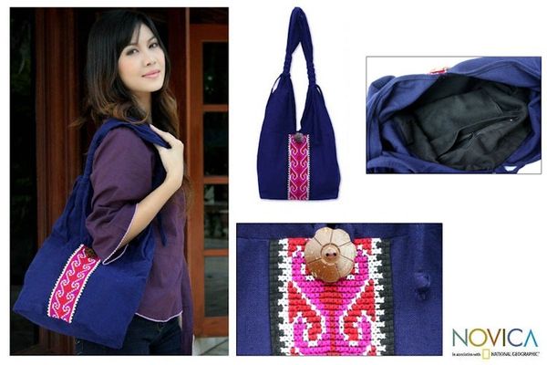 Alternate image for Cotton handbag Rose River