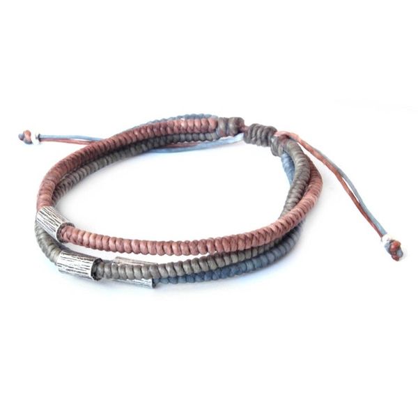 Alternate image for Hill Tribe Silver Braided Bracelet Modern Hill Tribe