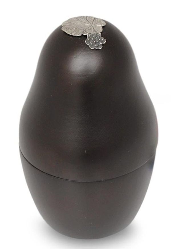 Alternate image for Handcrafted Mango Wood Decorative Box Bangkok Beauty