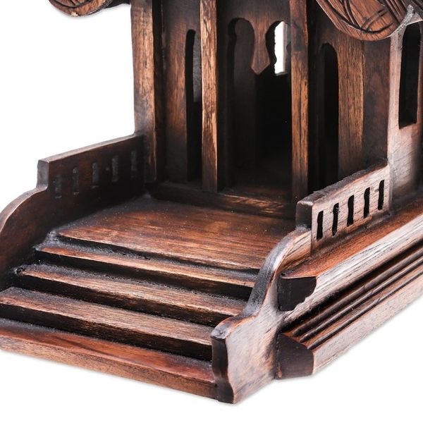 Alternate image for Teak spirit house Guardian Spirit Home