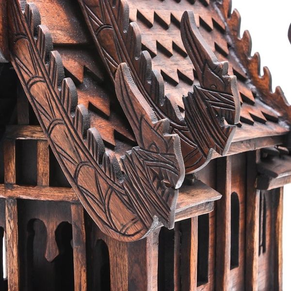 Alternate image for Teak spirit house Guardian Spirit Home