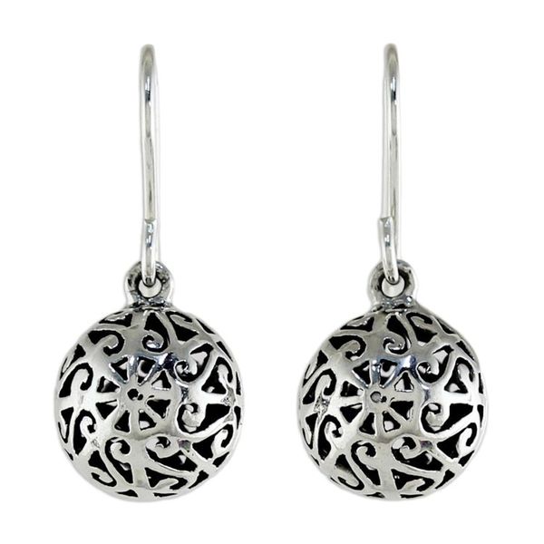 Alternate image for Sterling Silver Dangle Earrings Disco Dancer