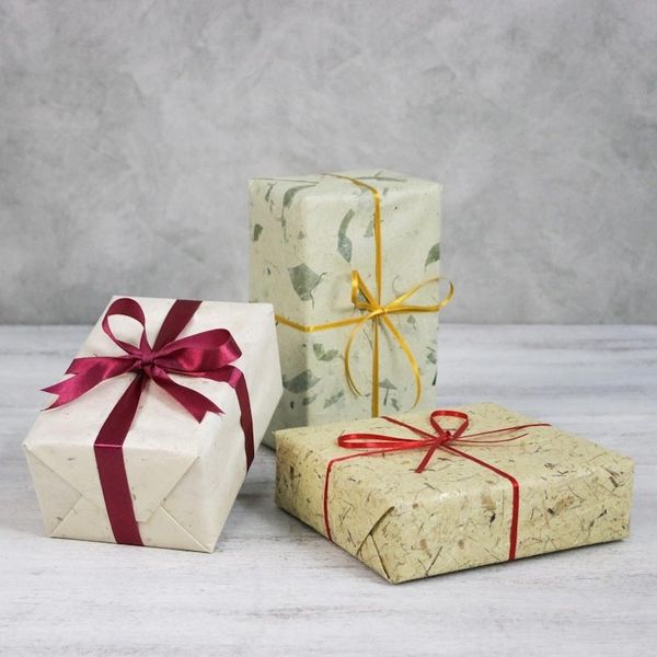 Alternate image for Saa wrapping paper Set of 6 Banana Mango