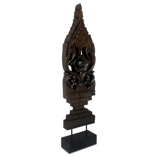 Alternate image for Wood sculpture Floral Flame