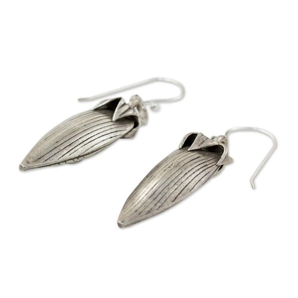 Alternate image for Silver 950 Fruit dangle earrings Forbidden Fruit