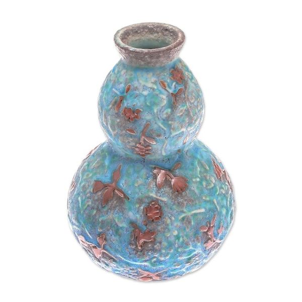 Alternate image for Celadon Ceramic Vase Orchid Glory