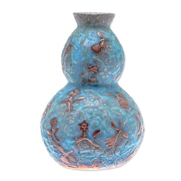 Alternate image for Celadon Ceramic Vase Orchid Glory