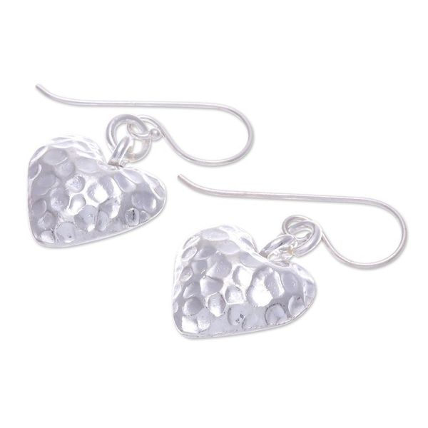 Alternate image for Silver 950 Heart Earrings In My Heart