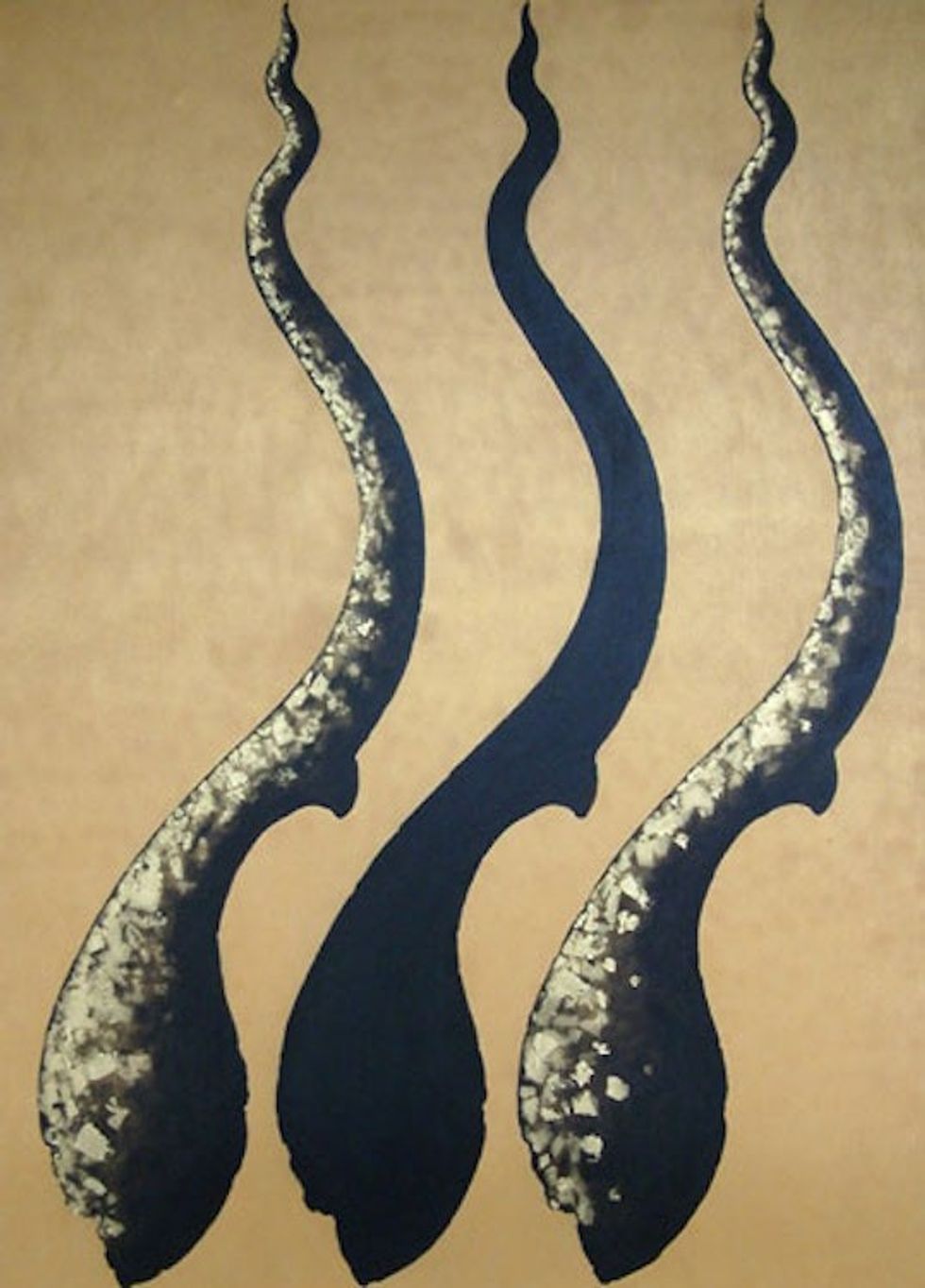 Acrylic Painting 'Cho Fa Crown II'