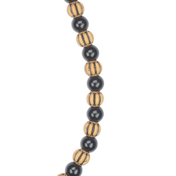 Alternate image for Recycled Glass and Plastic Beaded Necklace from Ghana Winsome Elegance