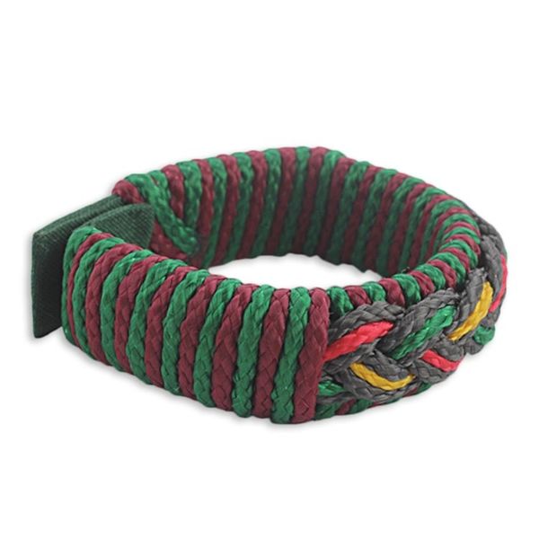 Alternate image for Mens Multi-Color Braided Cord Wristband Bracelet Adventurer