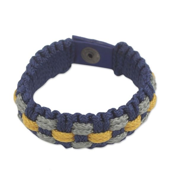 Alternate image for Colorful Mens Bracelet Woven from Polypropylene Cords High Expectations