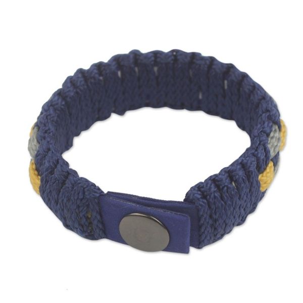 Alternate image for Colorful Mens Bracelet Woven from Polypropylene Cords High Expectations