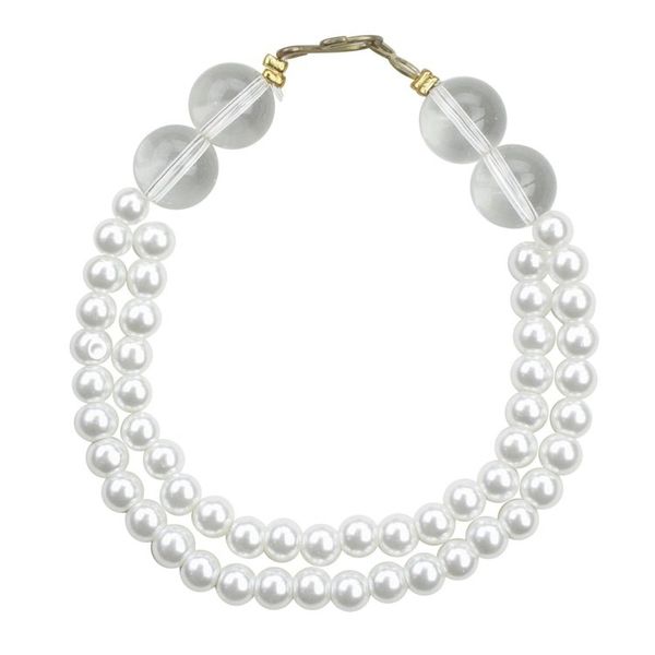 Alternate image for Love Glow White Recycled Glass Beaded Bracelet from Ghana Love Glow