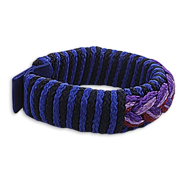 Alternate image for Mens Multi-Color Braided Cord Wristband Bracelet Eloquent