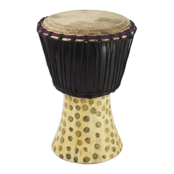 Alternate image for Genuine Traditional Djembe Drum Hand Crafted in Ghana Dance Together
