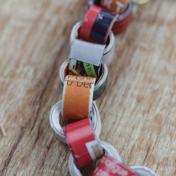Alternate image for Recycled Paper Link Bracelet from Ghana Eco Nkonson
