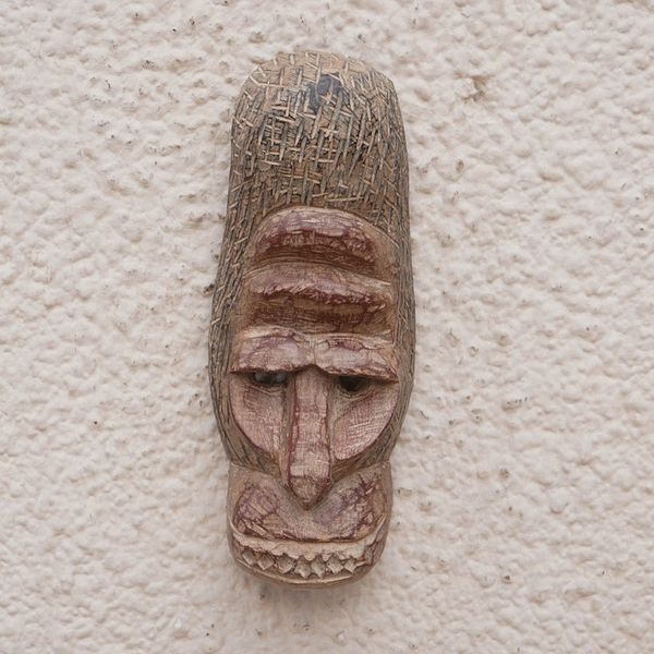 Alternate image for Handcrafted Gorilla-Shaped African Sese Wood Mask Gorilla Emblem