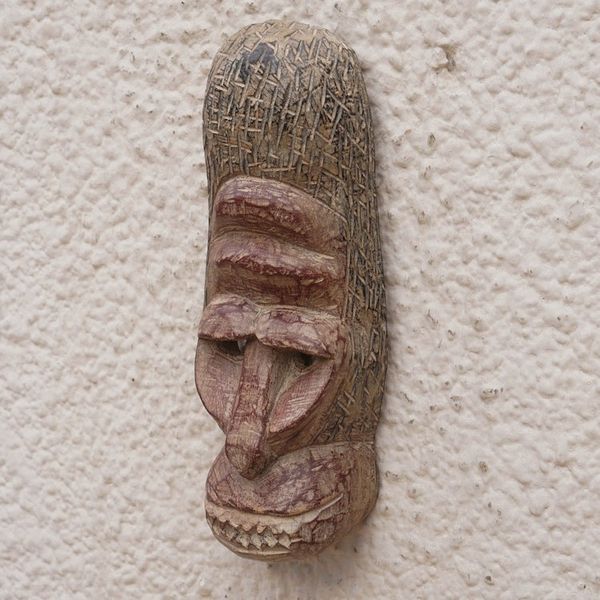 Alternate image for Handcrafted Gorilla-Shaped African Sese Wood Mask Gorilla Emblem
