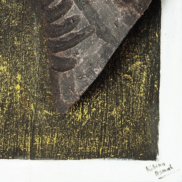 Alternate image for Wood Horse Relief Wall Art Made with Mixed Media in Ghana The Winning Horse