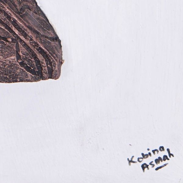 Alternate image for Ceramic and Sese Wood Relief Wall Art of Egyptian King Egyptian Pharaoh