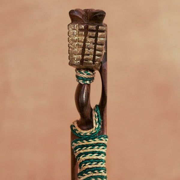 Alternate image for Artisan Crafted Ebony Wood Sculpture Obaapa III