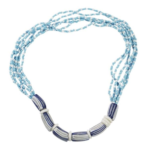 Alternate image for Eco-Friendly Beaded Pendant Necklace from Ghana Air Flow