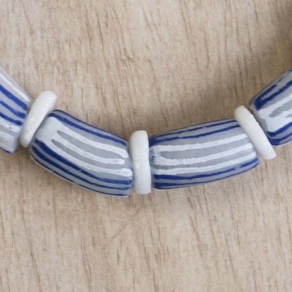 Alternate image for Eco-Friendly Beaded Pendant Necklace from Ghana Air Flow
