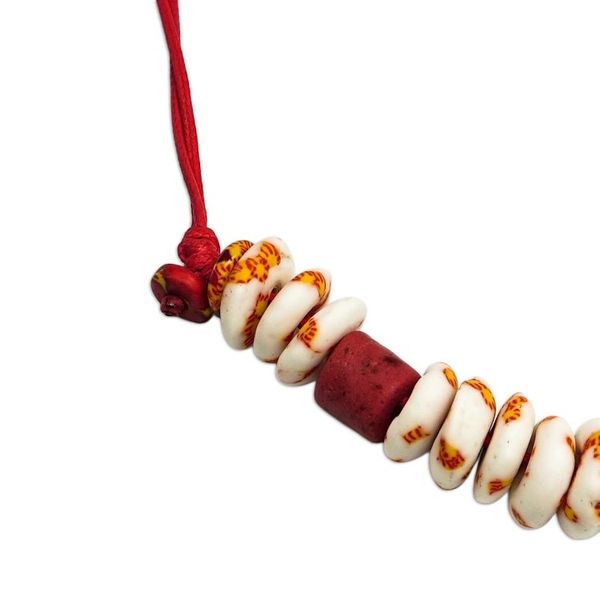 Alternate image for Speckled Recycled Glass Beaded Necklace Beautiful Dream