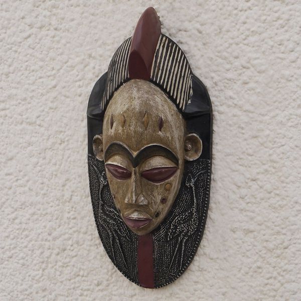 Alternate image for African Sese Wood Flamingo Mask Crafted in Ghana Flamingo Culture