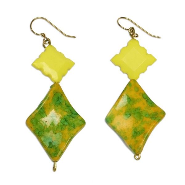 Alternate image for Hand Crafted Eco-Friendly Dangle Earrings Pretty Girl