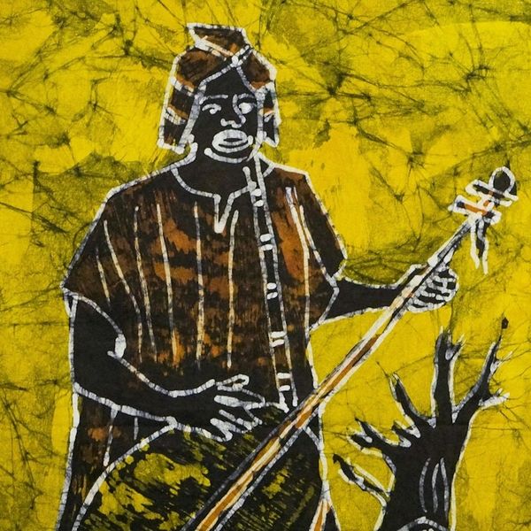 Alternate image for Music-Themed Wall Hanging from Ghana Gentle Melody