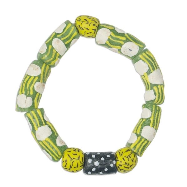Alternate image for Green Eco-Friendly Beaded Bracelet Lively Spirit