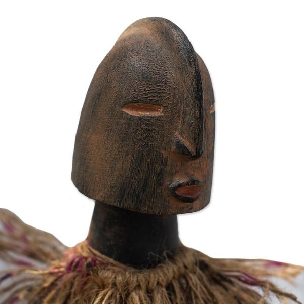 Alternate image for Hand Made African Sese Wood Mask Mossi