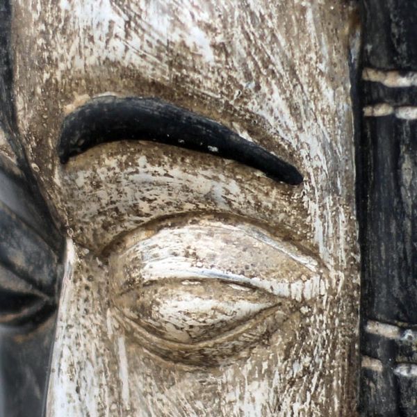 Alternate image for African Wood Mask of Yaa Asantewaa from Ghana Asantewaa Duality