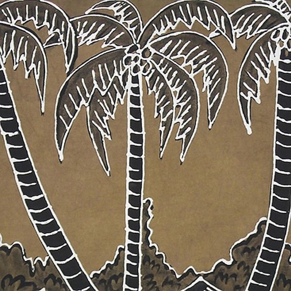 Alternate image for African Village Cotton Wall Hanging Abaa Ye Ni II