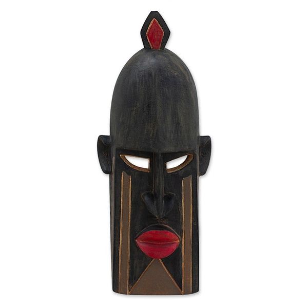 Alternate image for Hand Made African Sese Wood Mask Dogon Tribe II