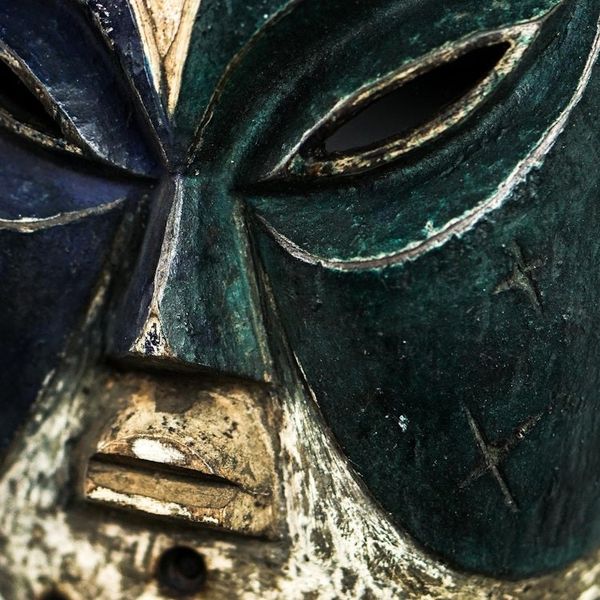Alternate image for Artisan Crafted African Sese Wood Mask Guro