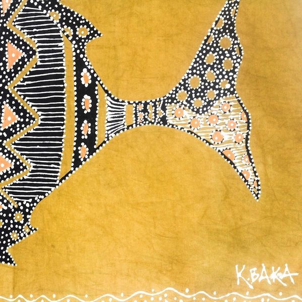 Alternate image for Mother and Child Fish Cotton Wall Hanging from Ghana Mothers Affection