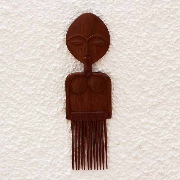 Alternate image for Hand Made Mahogany Wood Wall Art Sefadzi