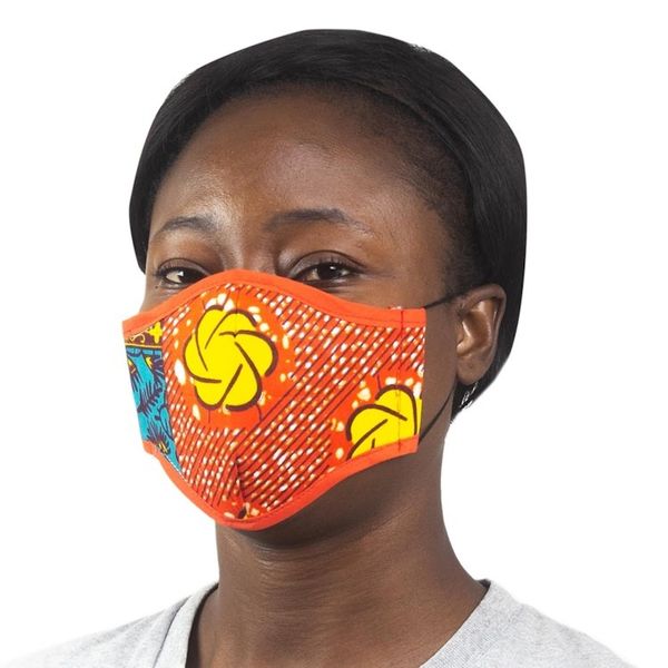 Alternate image for Assorted Cotton Face Masks from Ghana Set of 3 Grace
