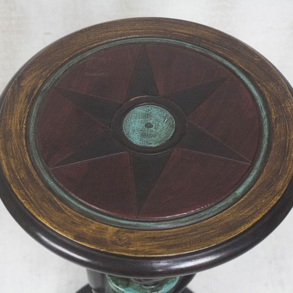 Alternate image for Cedar Wood Mother and Child Accent Table from Ghana Hardworking Mother