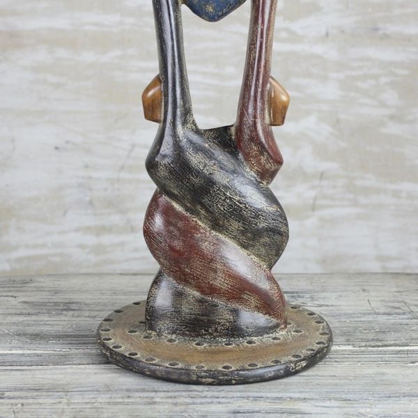 Alternate image for Rustic Cedar Wood Accent Table from Ghana Good Twist