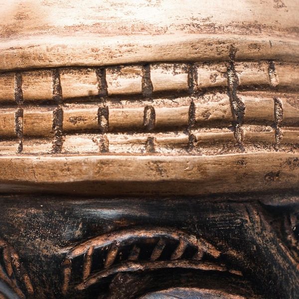 Alternate image for Sese Wood Mask of an African Chief from Ghana Oman Hene