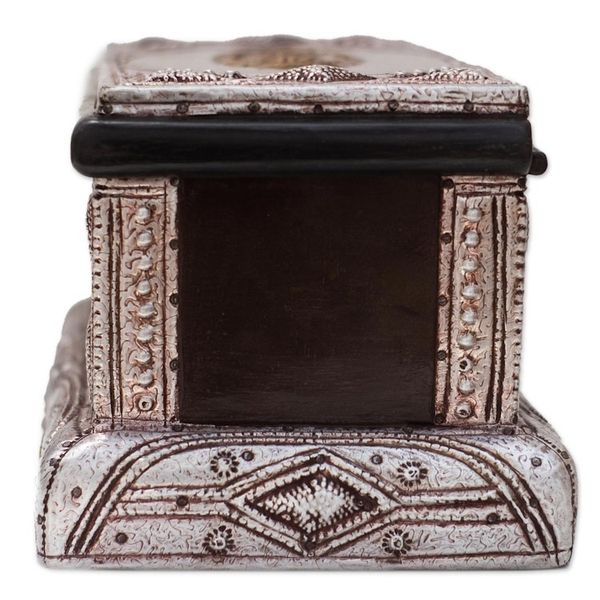 Alternate image for Sese Wood and Aluminum Plated Jewelry Box Royal Jewels